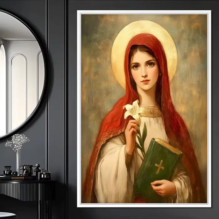 Affiches d'art chrétien sacré cœur jésus