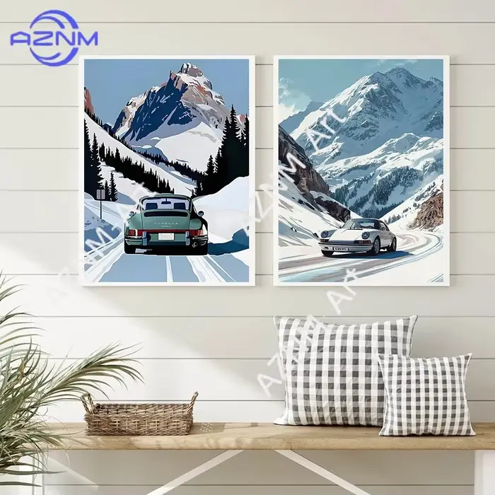 Peinture murale décorative pour la maison