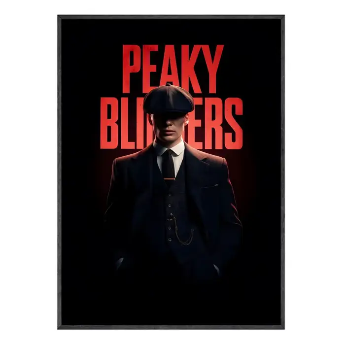 Peaky Blinders – affiche imprimée avec calligraphie