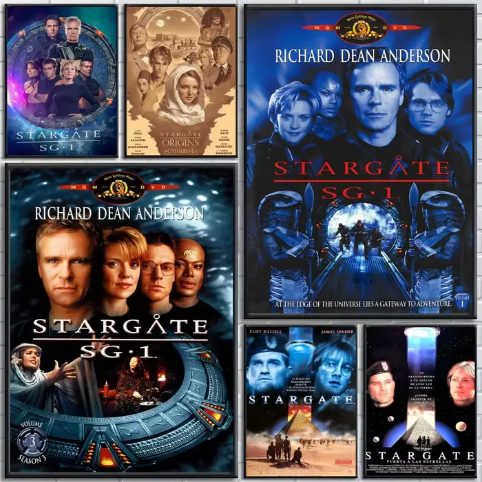 Affiche Drama S-Stargate SG-1, affiches haute définition, art mural pour le salon et la décoration de la maison.