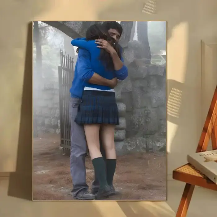 Affiche classique de la série télévisée espagnole E-El internado