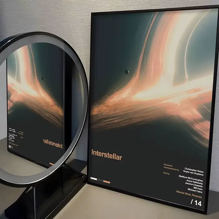 Affiche de film classique i-interstellar, impression de haute qualité, décoration murale pour la mai