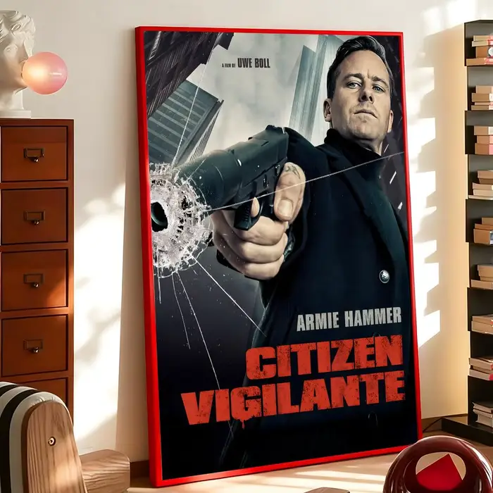 Affiche de film C-Citizen Vigilante, impression artistique murale, convient pour le salon, la chambre à coucher, le bar, la salle de séjour, décoration de la maison, cadeau