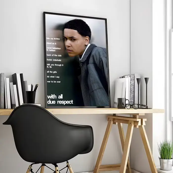 Kwn – affiche sur toile de calligraphie, peinture, sans plis, imperméable, Durable, décor mural pour