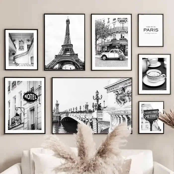 Peinture sur toile d'art mural