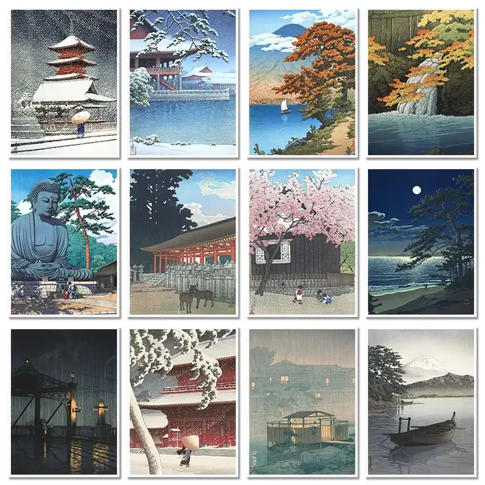 Kawase Hasui – affiches et impressions HD d'art rétro