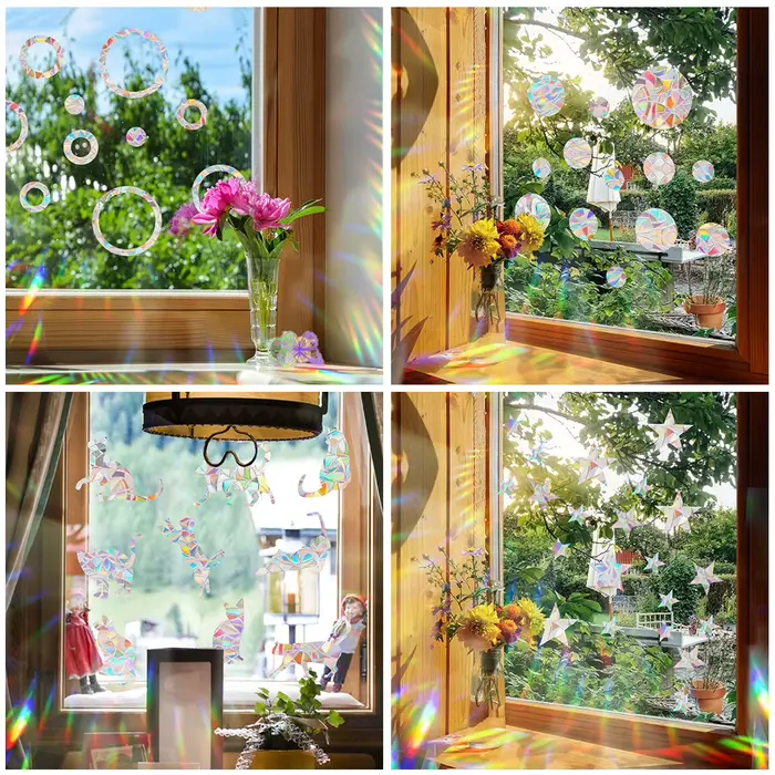 Autocollants Muraux Attrape-Soleil DIY
