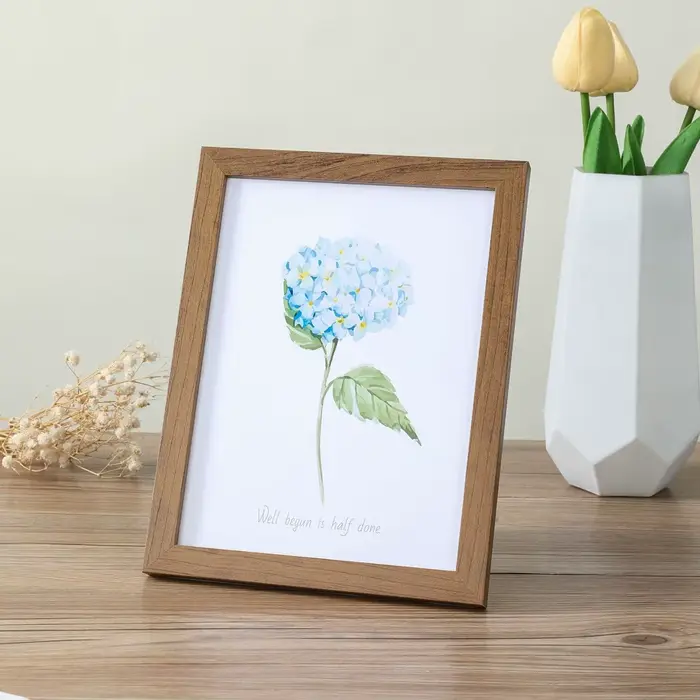 E5 cadre Photo en bois pour tenture murale 10X15 15X20 20X25cm A4