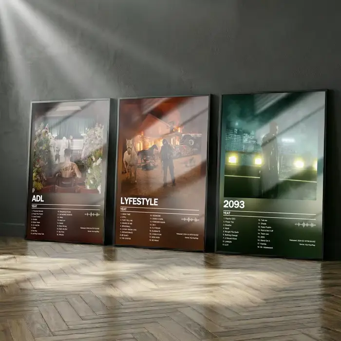 Yeat ADL – ensemble d'affiches d'album