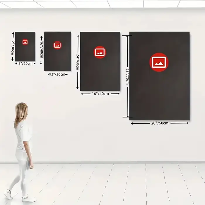 1 ensemble de peintures décoratives chrétiennes religieuses sans cadre