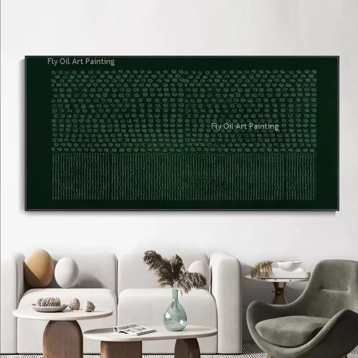 Peinture à l'huile épaisse sur toile