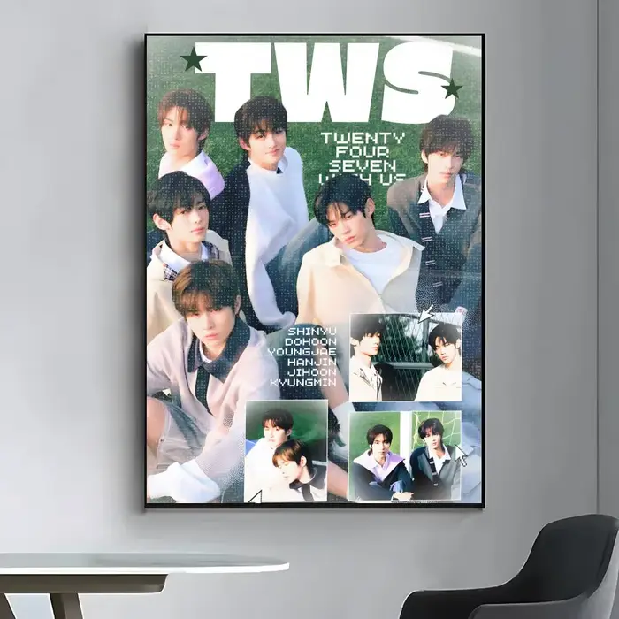 Affiche Boy Group TWS, affiches haute définition