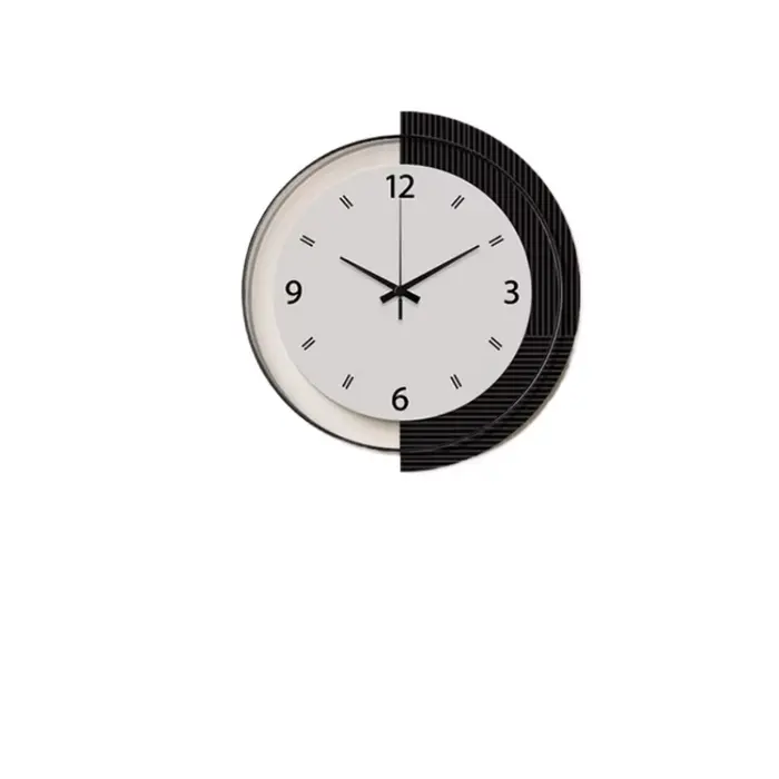 Mécanisme horloges nordiques murales modernes suspendues intérieur horloge lumineuse Design minimaliste Reloj Pared Decorativo accessoires de maison
