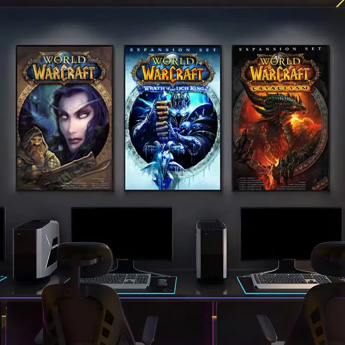 Affiche de jeu vidéo World of Warcraft