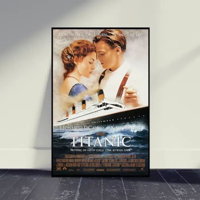 Affiche de film romantique classique des années 90