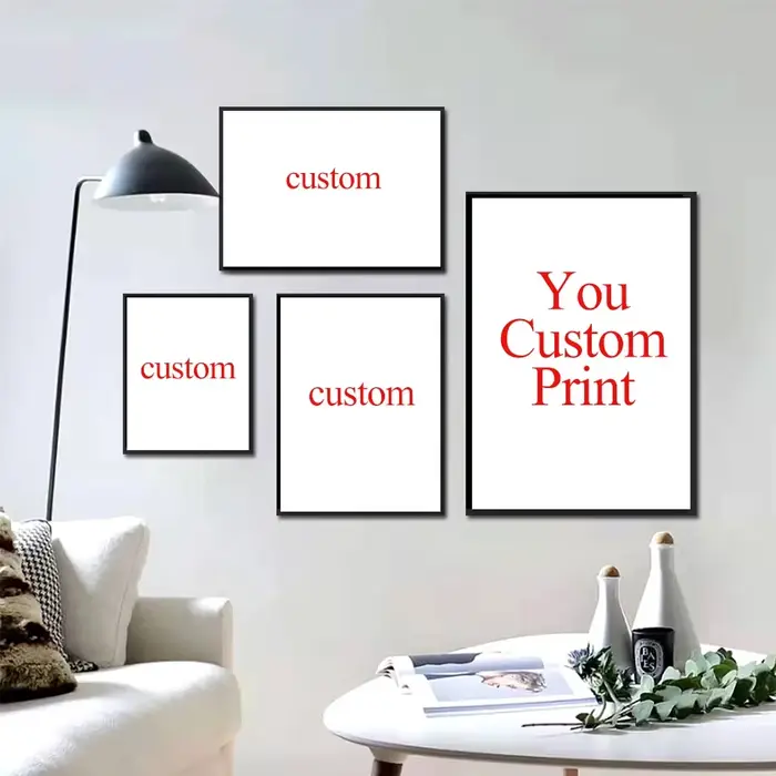 Impression personnalisée de votre propre poster sur toile | Art mural personnalisé avec photo | Décoration d'intérieur