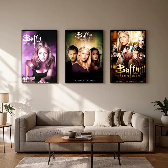 Affiche Vintage Buffy contre le Vampire