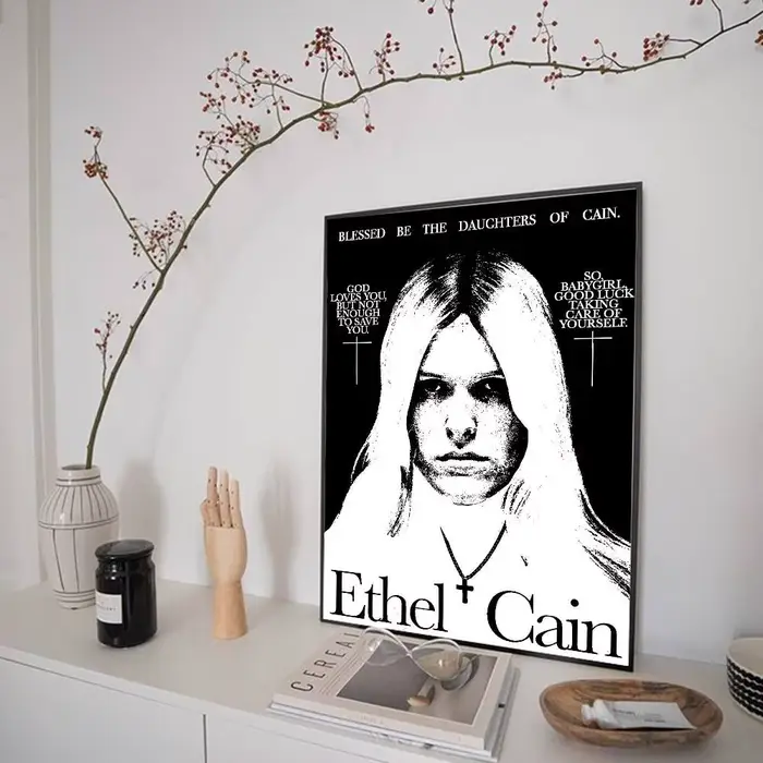 Affiche de chanteur classique e-ethel, musique c-cain, imprimés et affiches de bonne qualité, décor Vintage pour chambre, Bar, café, décoration de maison