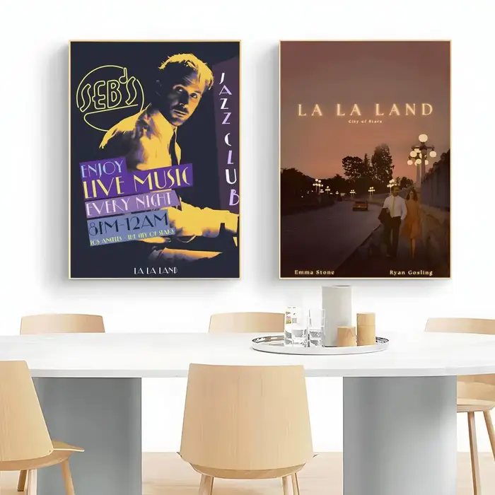 Poster de film onirique La La Land