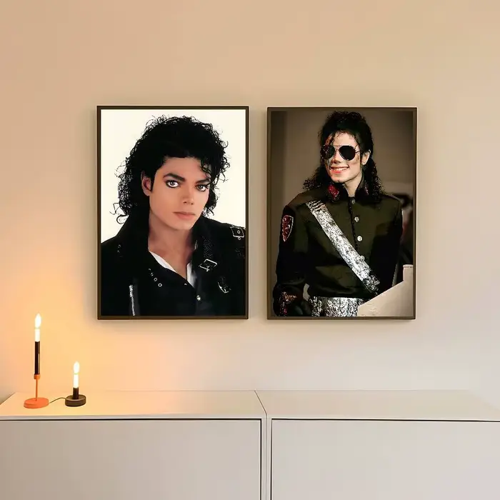 Affiche du chanteur M-Michael Jackson