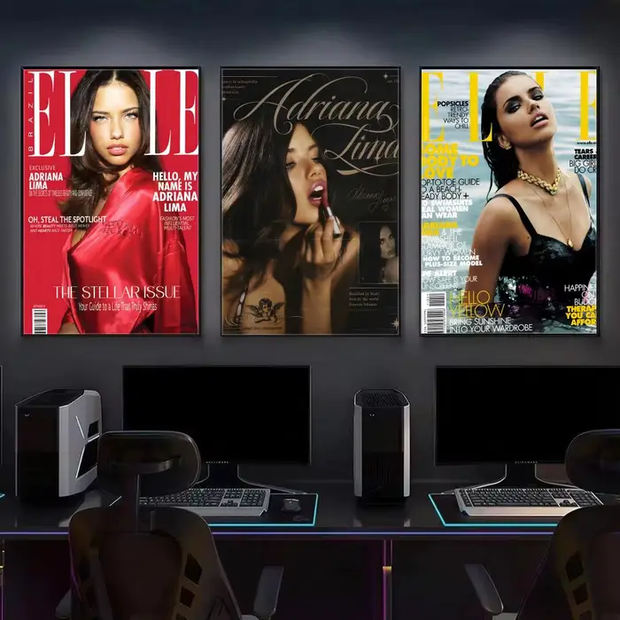 Affiche murale modèle A-Adriana Lima