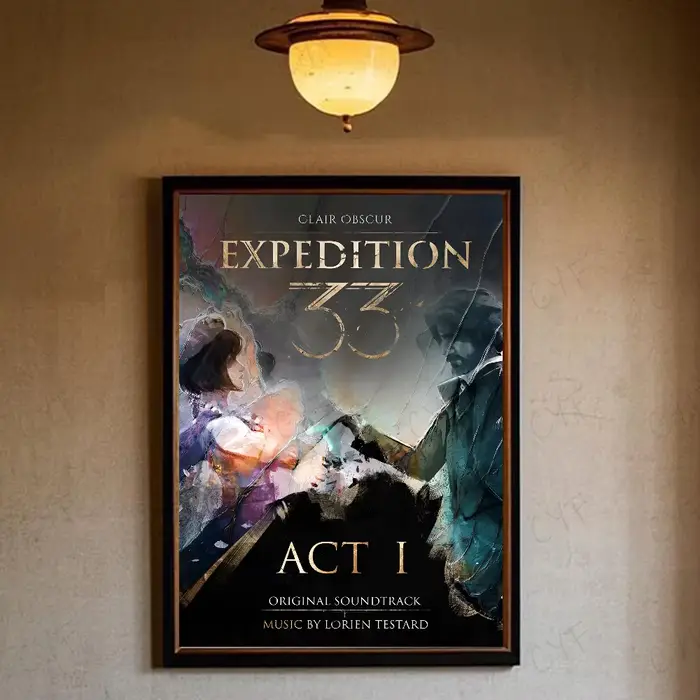 C-Clair O-Obscur E-Expedition 33 Affiche Art mural de haute qualité pour la maison, le bureau, la ch