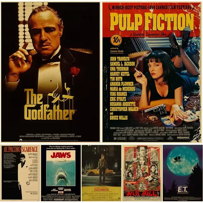 Affiches de Film classique Vintage