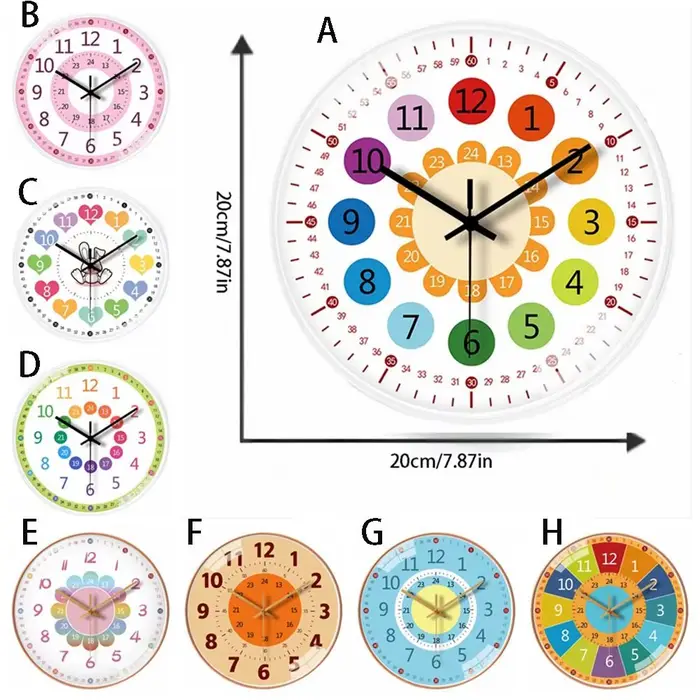 Horloge murale silencieuse sans tic-tac