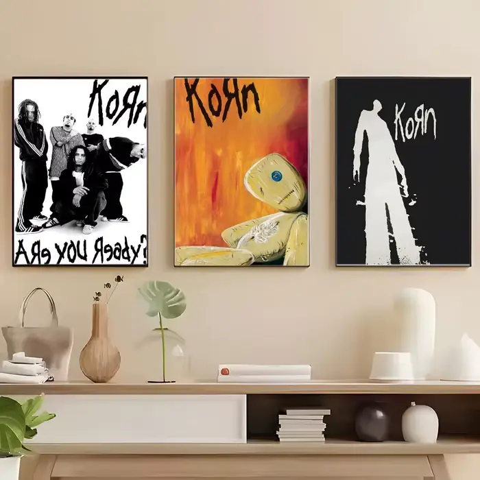 Affiche industrielle en métal K-Korn