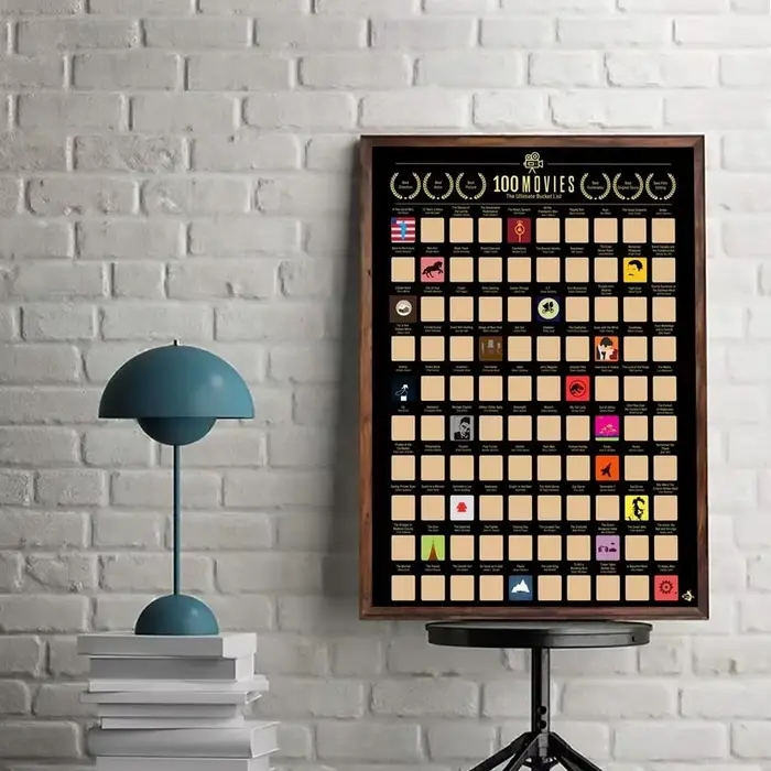 Scrapbooking – Top 100 films liste de seau