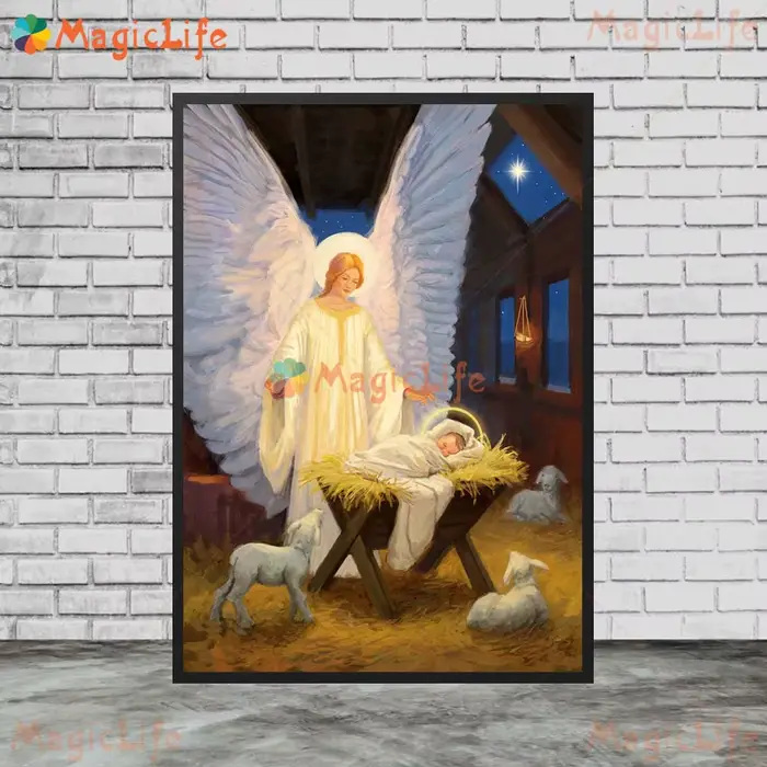 Affiche nordique de rédemption de Religion de la vierge marie de jésus