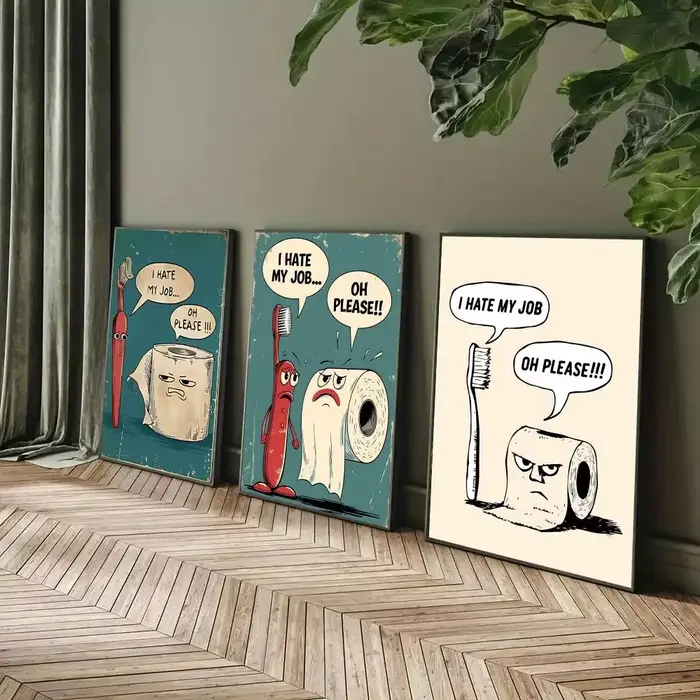 Je déteste mon travail – Peinture