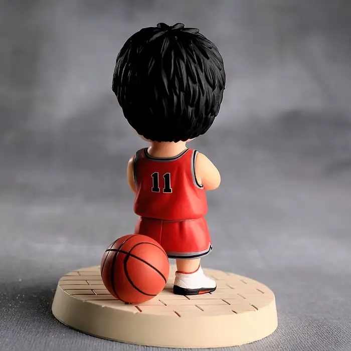 Figurines d'action Anime Slam Dunks version Q Sakuragi Hanamichi Rukawa Kaede, modèles de poupées, ornements de voiture, jouets pour enfants, décoration de gâteau