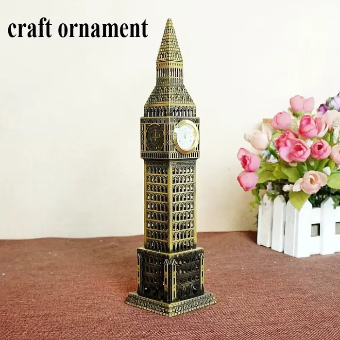 Modèle du Big Ben, monument emblématique mondial