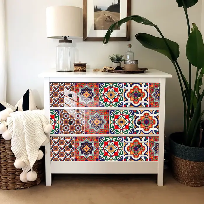 Papier peint mosaïque auto-adhésif pour mur
