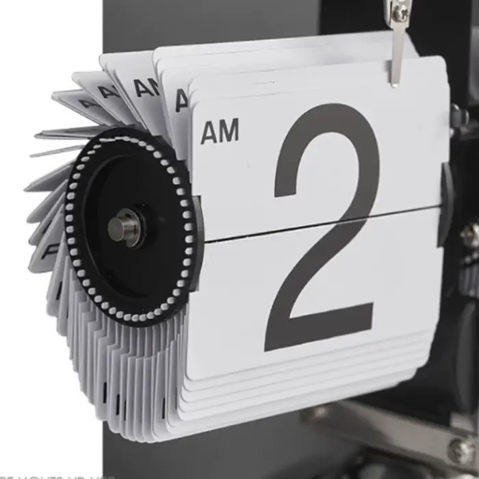 Horloge Numérique Rétro Minimaliste à Pied Unique