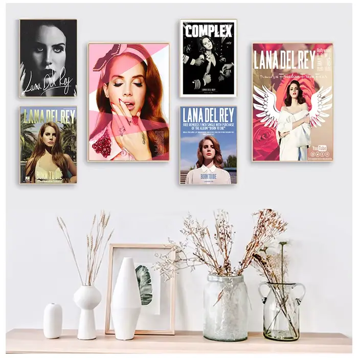 Lana Del Rey Pop Art Wall Art