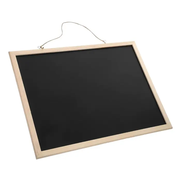 Tableau à bordure en bois pour tenture murale
