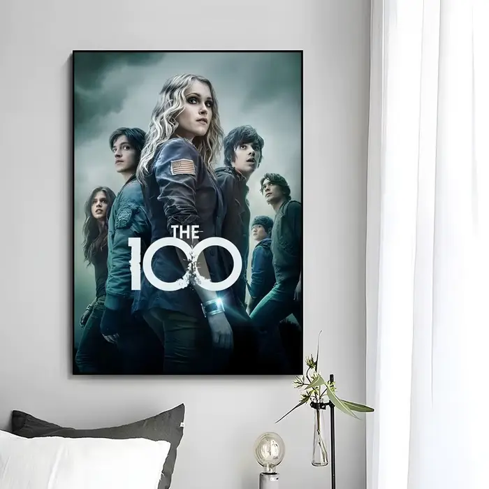 Affiche murale de la série télévisée The 100