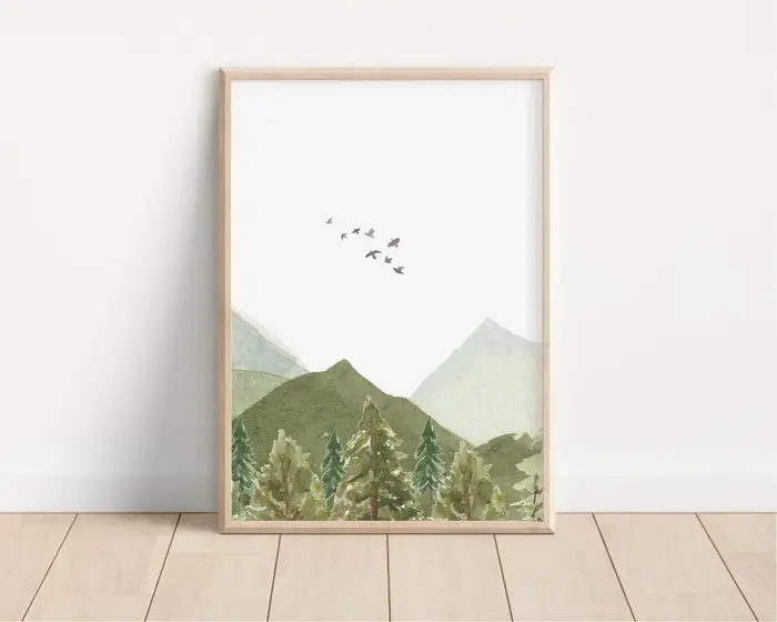 Peinture sur toile d'interconnexion moderne pour la décoration intérieure