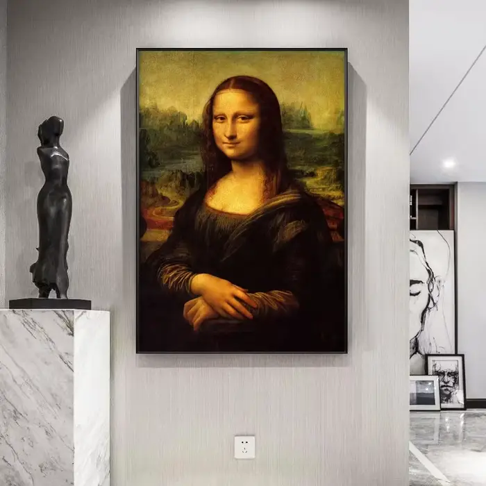 Tableaux d'art célèbres de la Mona Lisa