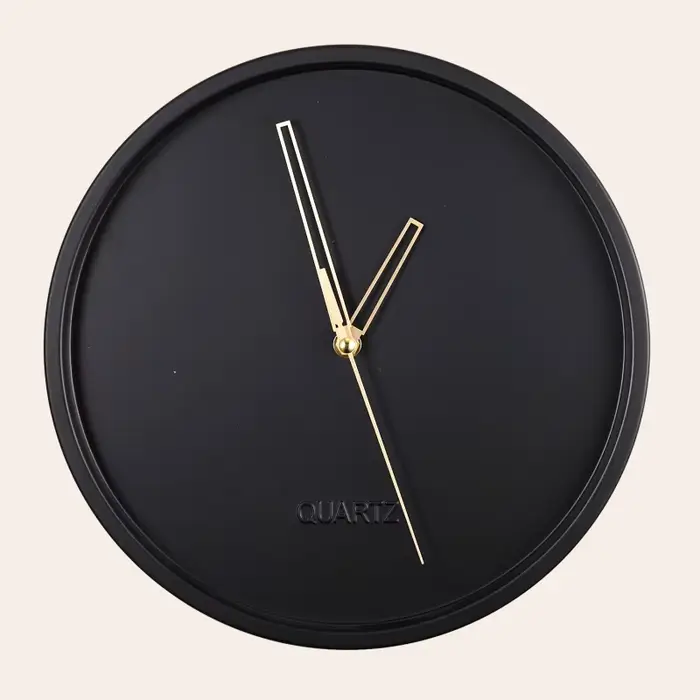 Horloge Murale 3D en Métal au Design Moderne Silays euse, Grande Décoration Nordique pour la Maison,