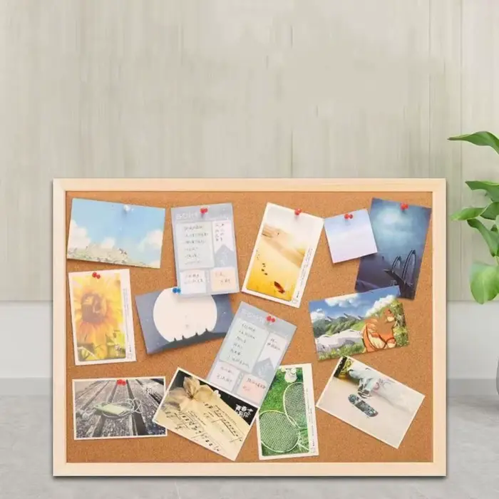 Tableau d'affichage en liège Double face