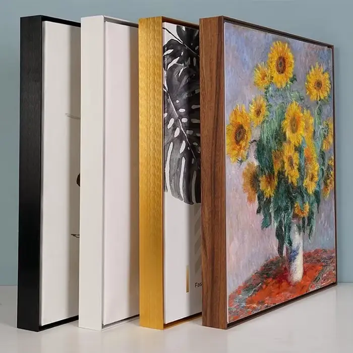 Cadre de peinture à l'huile peint à la main familial personnalisé