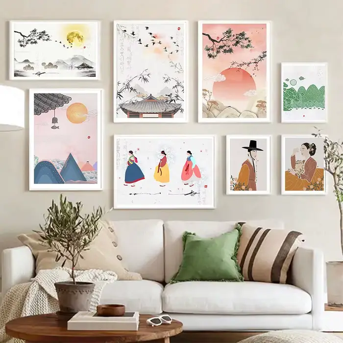 Impression d'art coréen