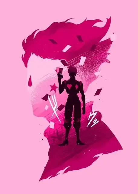 Affiche de chasseur X Hunter, dessin animé Killua Zoldyck Kurapika Gon Freecss Hisoka, décoration mu