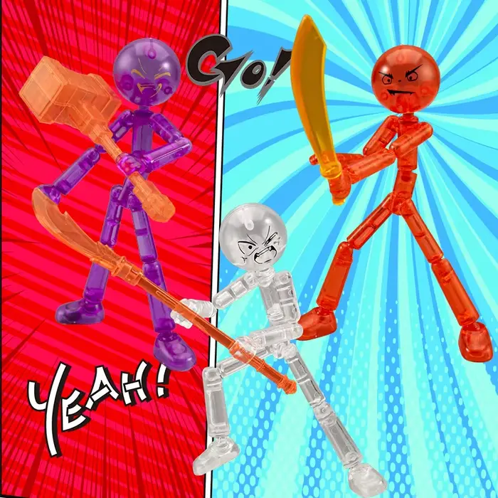 Figurine articulée 3D à poser soi-même