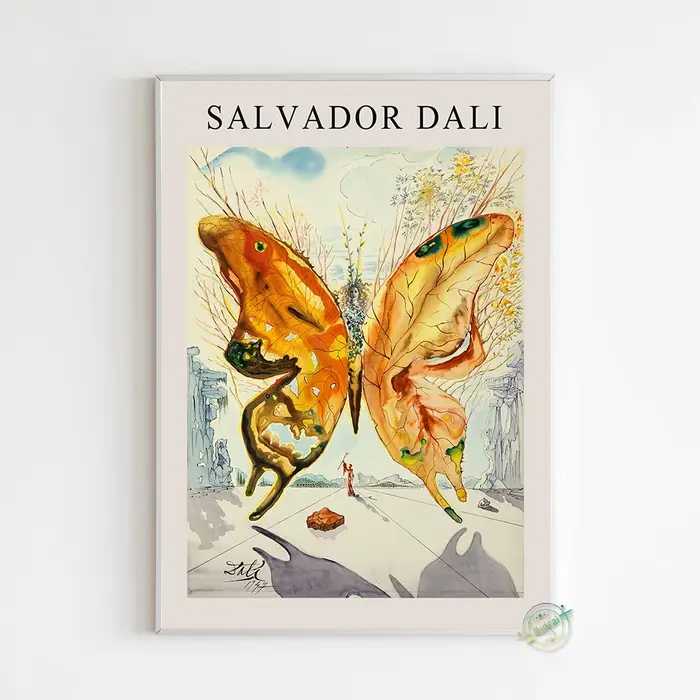 Affiche surréalisme de Salvador Dali
