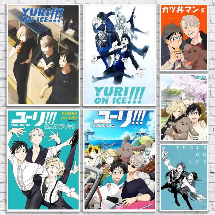 Affiche de sport Anime Y-Yuri on ICE