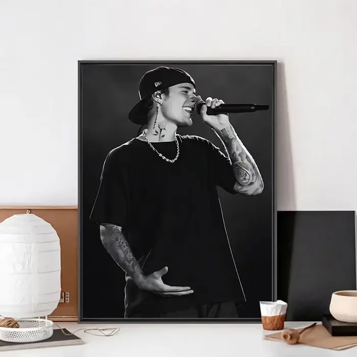 Affiche sans cadre de J-Justin B-Bieber